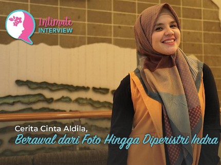 Cerita Cinta Aldila, Berawal dari Foto Hingga Diperistri Indra Bekti