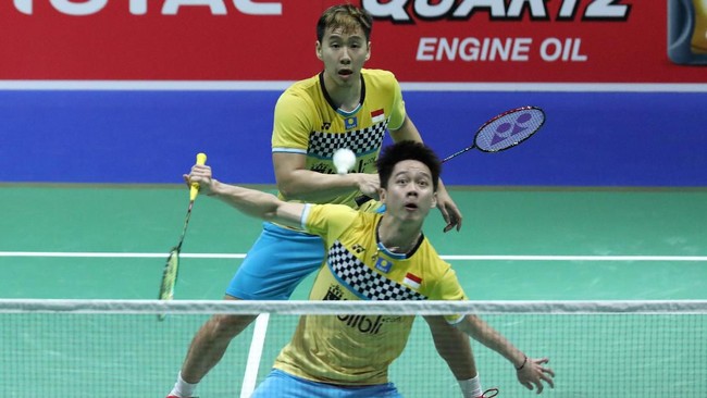 Kevin Sanjaya Sukamuljo/Marcus Fernaldi Gideon tepat berada di posisi nomor satu dunia selama 100 pekan beruntun.