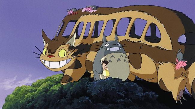 Salah satu adegan dalam film 'My Neighbour Totoro'. (Dok. Studio Ghibli)