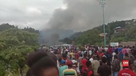 VIDEO: Kerusuhan Kembali Terjadi di Fak-Fak Papua Barat