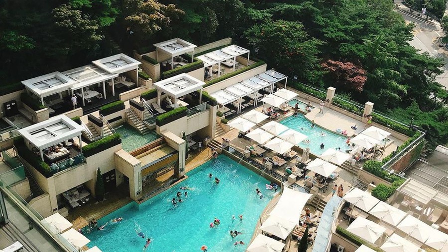 Melihat mewahnya The Shilla Hotel, Seoul Korea Selatan, tempat pernikahan langganan selebriti Korea.