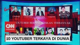 VIDEO: Ini Dia 10 Youtuber Terkaya di Dunia