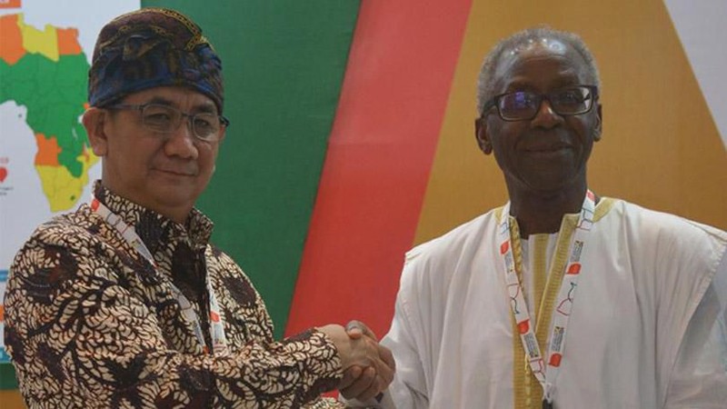Pymt Direktur Utama Bio Farma Juliman mengatakan, kerjasama dengan melebarkan pangsa pasar Bio Farma di benua Afrika.