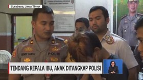 VIDEO: Tendang Kepala Ibu, Anak Ditangkap Polisi