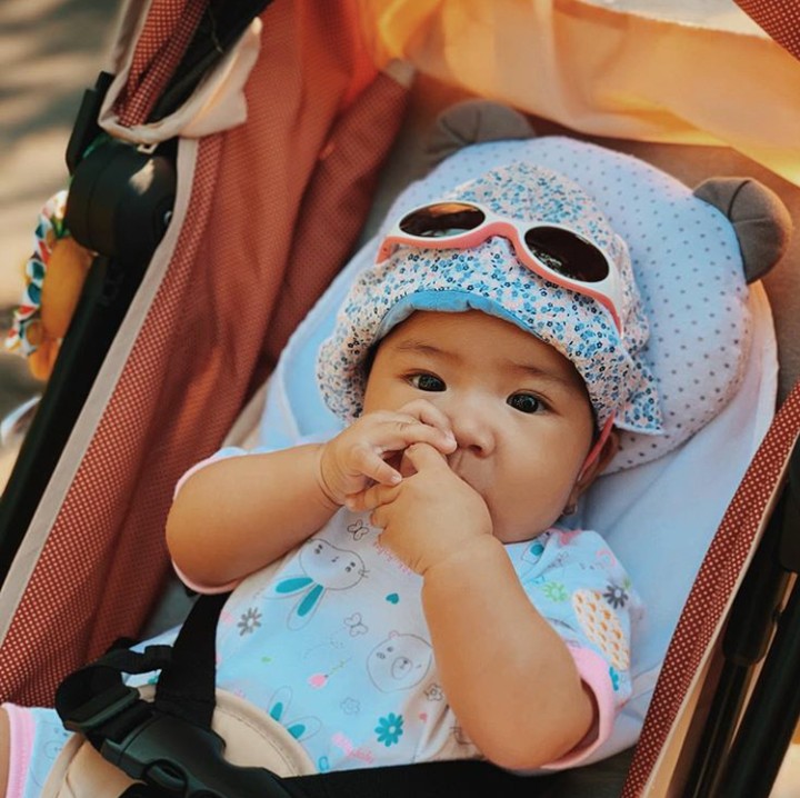 <p>Si kecil yang kerap dipanggil Briel kini sudah menginjak usia lima bulan. (Foto: Instagram @sheenagabriellaaurorasamudra)</p>