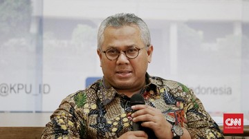 Ketua KPU Arief Budiman dinyatakan positif covid-19 usai tes swab sebelum mengikuti rapat di Istana Bogor.