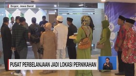VIDEO: Pusat Perbelanjaan Jadi Lokasi Pernikahan