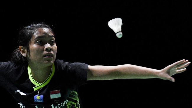 Gregoria Mariska Tunjung, kalah dari pemain muda, Ester Nurumi Tri Wardoyo dalam simulasi Olimpiade Tokyo 2020.
