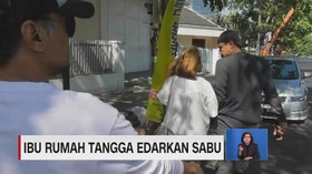 VIDEO: Ibu Rumah Tangga Edarkan Sabu