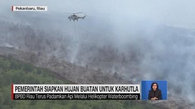 VIDEO: Pemerintah Siapkan Hujan Buatan untuk Karhutla