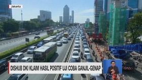 VIDEO: Dishub DKI Klaim Hasil Positif Uji Coba Ganjil-Genap