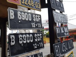 Mengenal Kode Pelat Nomor Kendaraan Bermotor di Indonesia