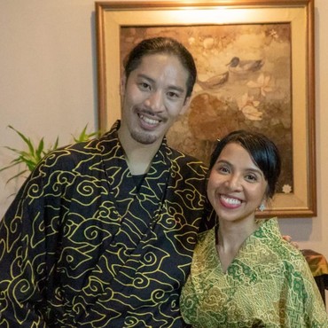 Selamat, Arina Mocca dan Hiroaki Kato Resmi jadi Suami Istri