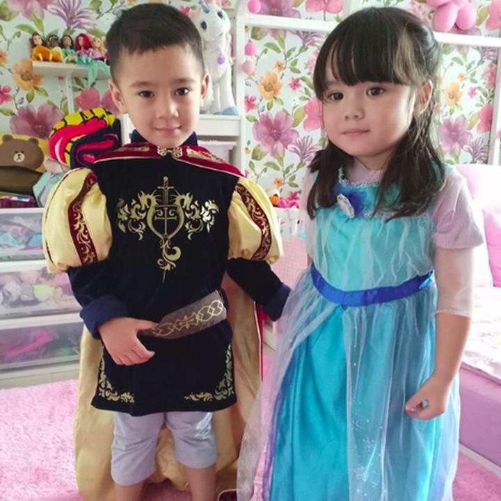 Pangeran Rafathar dan Putri Gempi siap beraksi! (Foto: Instagram @raffinagita1717)