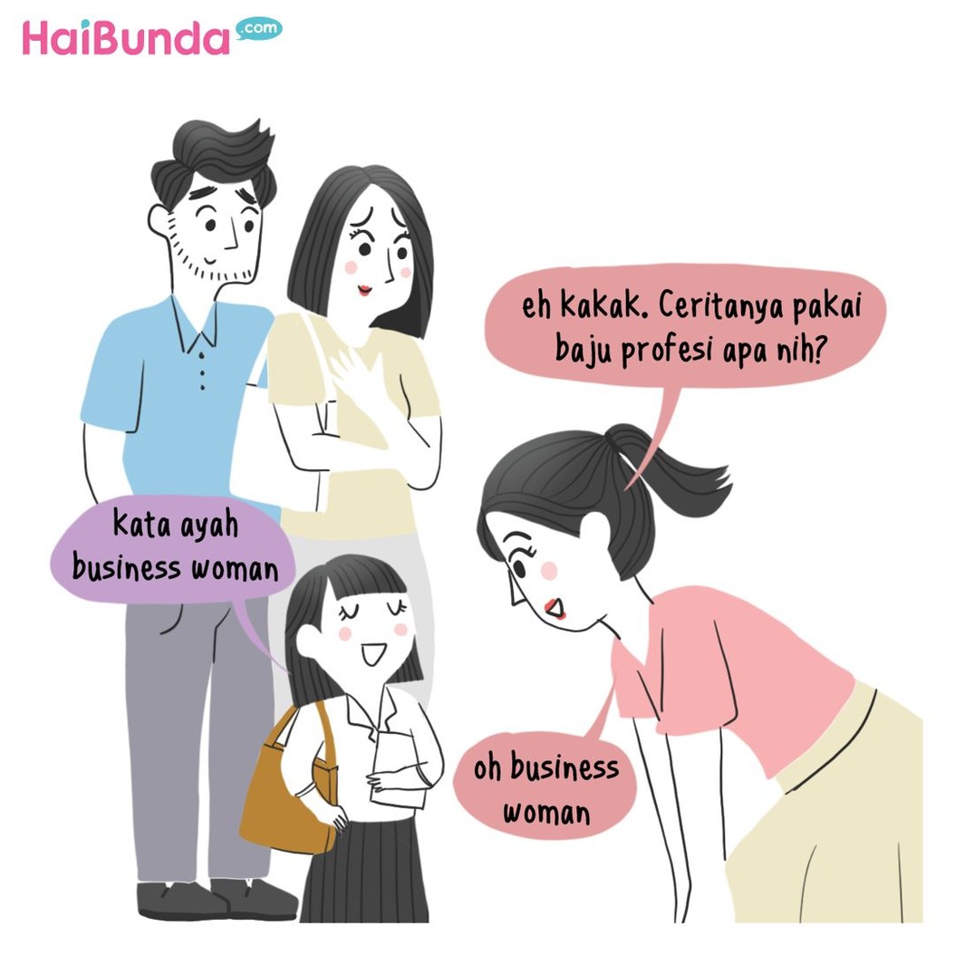 Beginilah persiapan kakak untuk ikut karnaval 17-an. Bunda dan Ayah pun heboh. Kalau persiapan karnaval si kecil gimana, Bun?