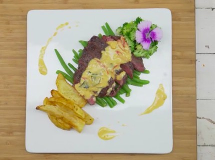 Resep Steak Telur Asin, Gurih Sausnya Yummy Banget