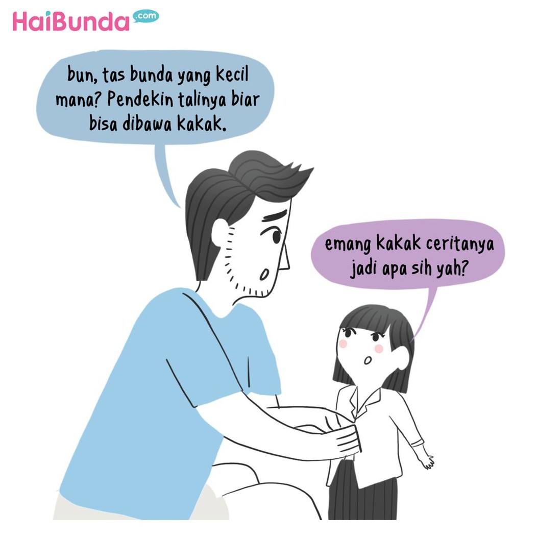 Beginilah persiapan kakak untuk ikut karnaval 17-an. Bunda dan Ayah pun heboh. Kalau persiapan karnaval si kecil gimana, Bun?