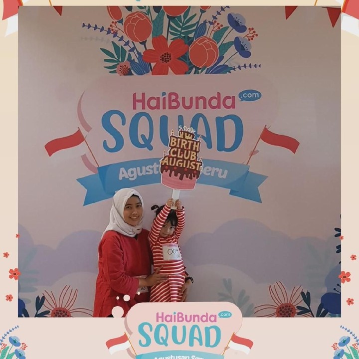 <p>Wah, happy banget nih! Terima kasih Bunda dan buah hati sudah ikutan Agustusan Seru HaiBundaSquad.  </p>