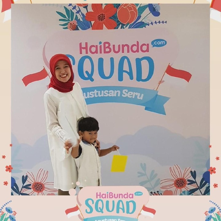 <p>Wah, happy banget nih! Terima kasih Bunda dan buah hati sudah ikutan Agustusan Seru HaiBundaSquad.</p>
