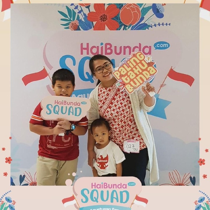 <p>Wah, happy banget nih! Terima kasih Bunda dan buah hati sudah ikutan Agustusan Seru HaiBundaSquad.</p>