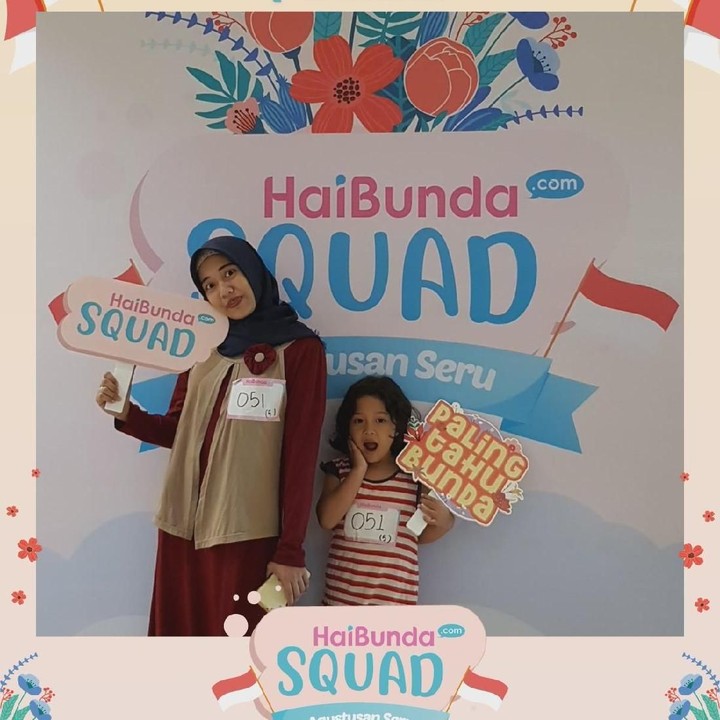 <p>Wah, happy banget nih! Terima kasih Bunda dan buah hati sudah ikutan Agustusan Seru HaiBundaSquad.</p>