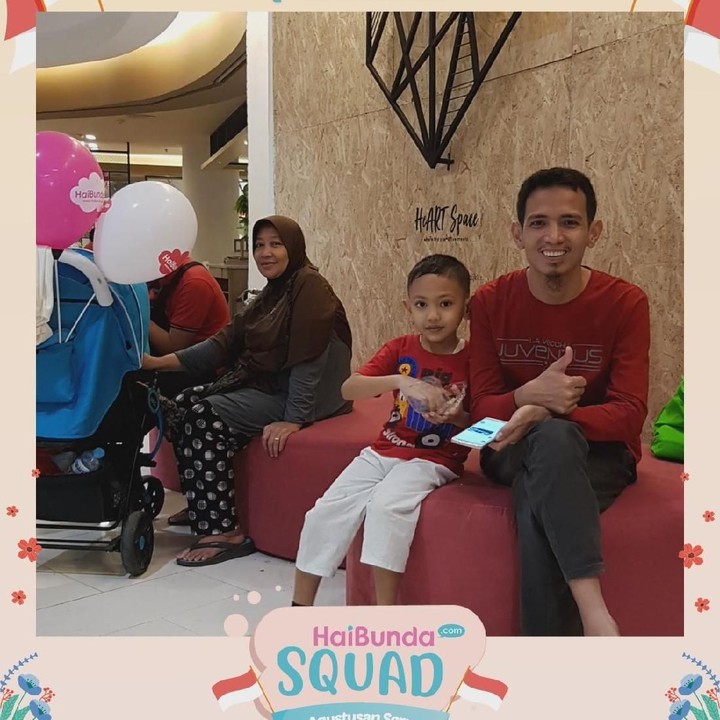<p>Wah, happy banget nih! Terima kasih Bunda dan buah hati sudah ikutan Agustusan Seru HaiBundaSquad.</p>