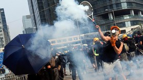 FOTO: Demonstrasi di Hong Kong Kembali Ricuh