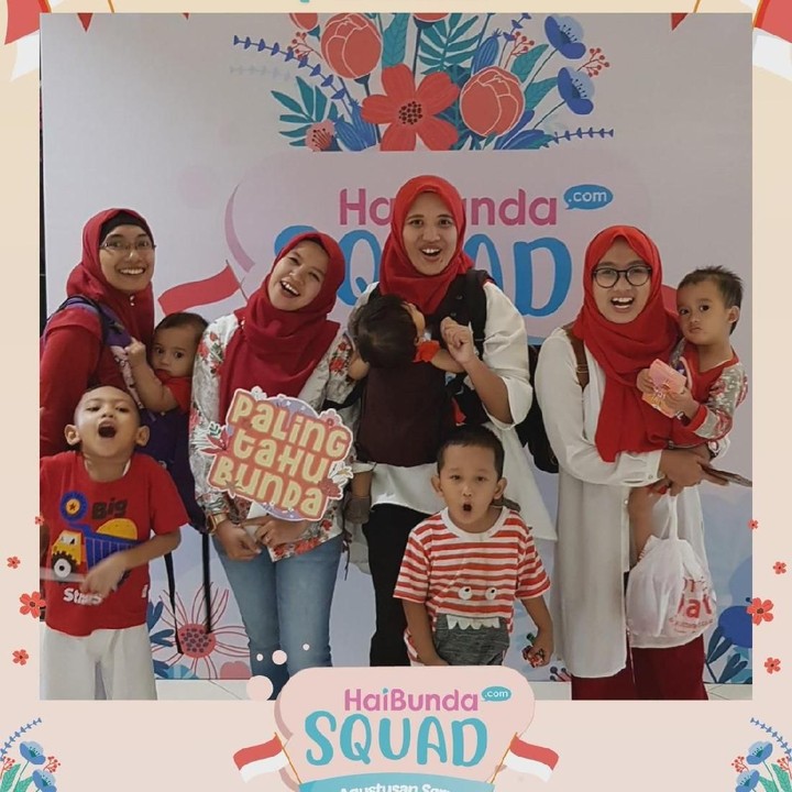 <p>Wah, happy banget nih! Terima kasih Bunda dan buah hati sudah ikutan Agustusan Seru HaiBundaSquad.  </p>