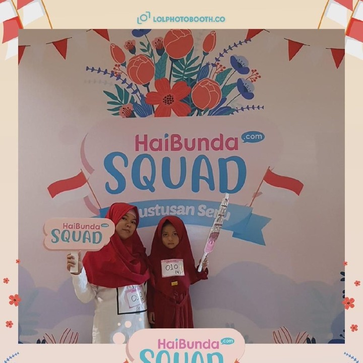 <p>Wah, happy banget nih! Terima kasih Bunda dan buah hati sudah ikutan Agustusan Seru HaiBundaSquad.</p>