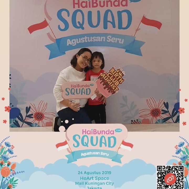<p>Wah, happy banget nih! Terima kasih Bunda dan buah hati sudah ikutan Agustusan Seru HaiBundaSquad.  </p>