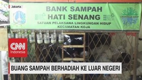 VIDEO: Buang Sampah Berhadiah ke Luar Negeri
