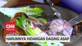 VIDEO: Harumnya Hidangan Daging Asap