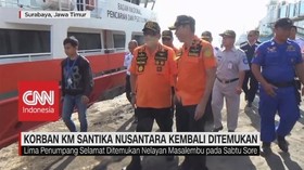 Korban KM Santika Nusantara Kembali Ditemukan