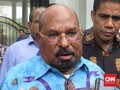 Pidato HUT, Enembe Minta Jokowi Percaya Dirinya Merah Putih