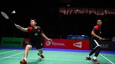 FOTO: Tinta Emas Ahsan/Hendra di Kejuaraan Dunia 2019 Ganda putra Indonesia Mohammad Ahsan/Hendra Setiawan menorehkan tinta emas dengan tiga kali juara dunia usai jadi kampiun di Kejuaraan Dunia Bulutangkis 2019.