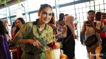 Ulang Tahun ke-36, Luna Maya: Enggak Ada Suapan Pertama Ya!