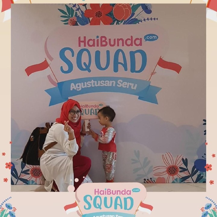 <p>Wah, happy banget nih! Terima kasih Bunda dan buah hati sudah ikutan Agustusan Seru HaiBundaSquad.</p>