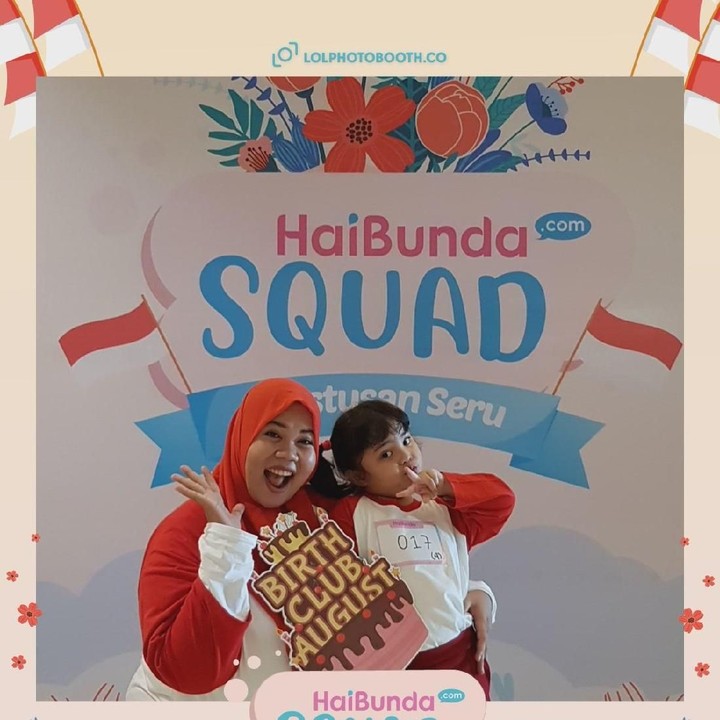 <p>Wah, happy banget nih! Terima kasih Bunda dan buah hati sudah ikutan Agustusan Seru HaiBundaSquad.</p>