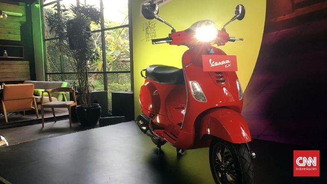 Vespa LX 125 Meluncur, Harga Pakai BBN Jakarta Baru