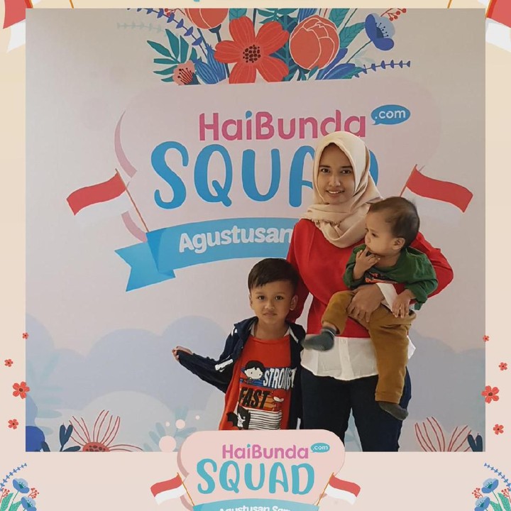 <p>Wah, happy banget nih! Terima kasih Bunda dan buah hati sudah ikutan Agustusan Seru HaiBundaSquad.</p>