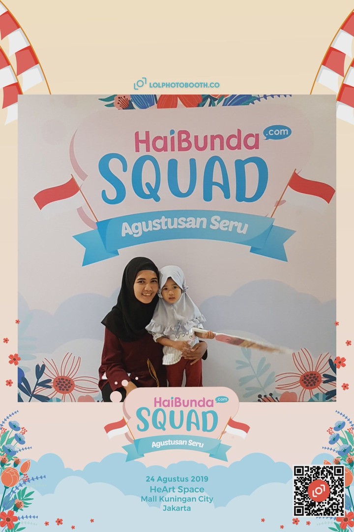 Begini keseruan Bunda dan putra-putrinya di lomba 17-an bareng HaiBundaSquad.