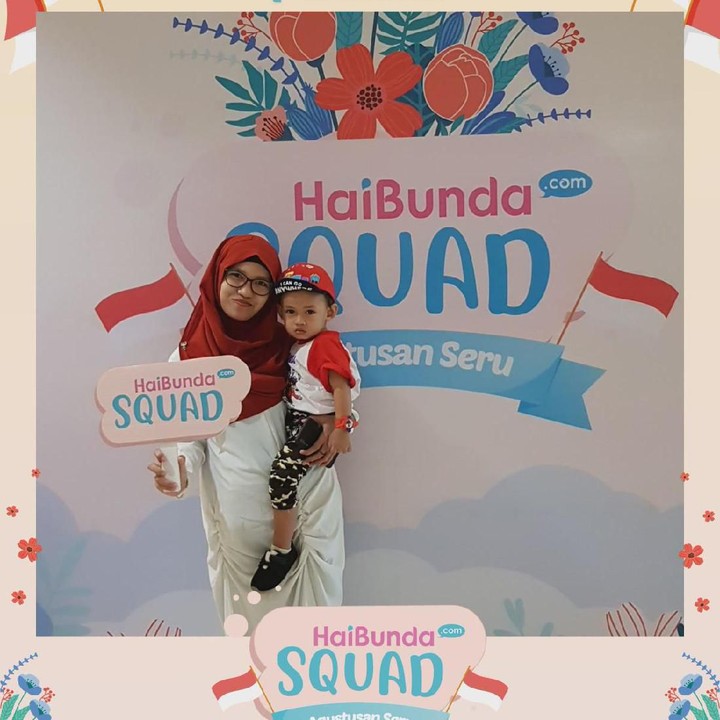 <p>Wah, happy banget nih! Terima kasih Bunda dan buah hati sudah ikutan Agustusan Seru HaiBundaSquad.</p>