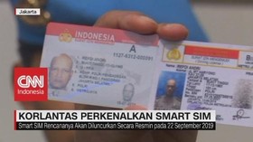 VIDEO: Korlantas Perkenalkan Smart SIM