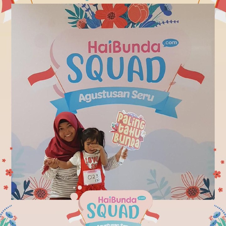 <p>Wah, happy banget nih! Terima kasih Bunda dan buah hati sudah ikutan Agustusan Seru HaiBundaSquad.</p>