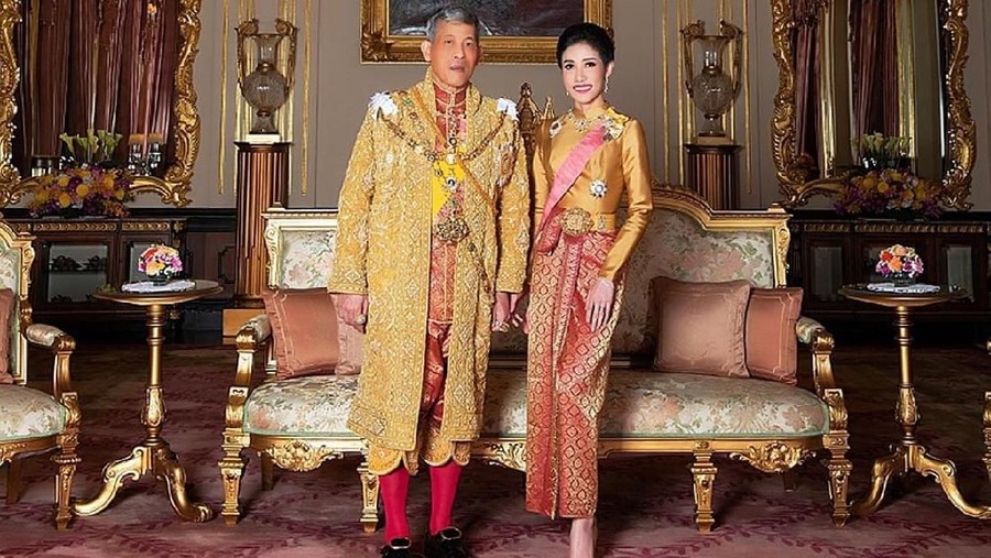 Selir Raja Thailand Sineenat Wongvajirapakdi (HANDOUT/AFP/Getty Images)