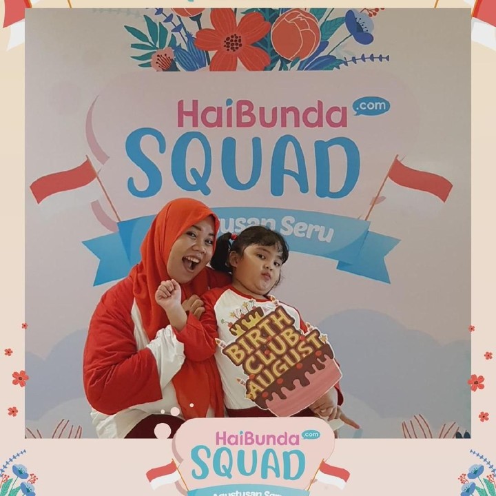 <p>Wah, happy banget nih! Terima kasih Bunda dan buah hati sudah ikutan Agustusan Seru HaiBundaSquad.</p>