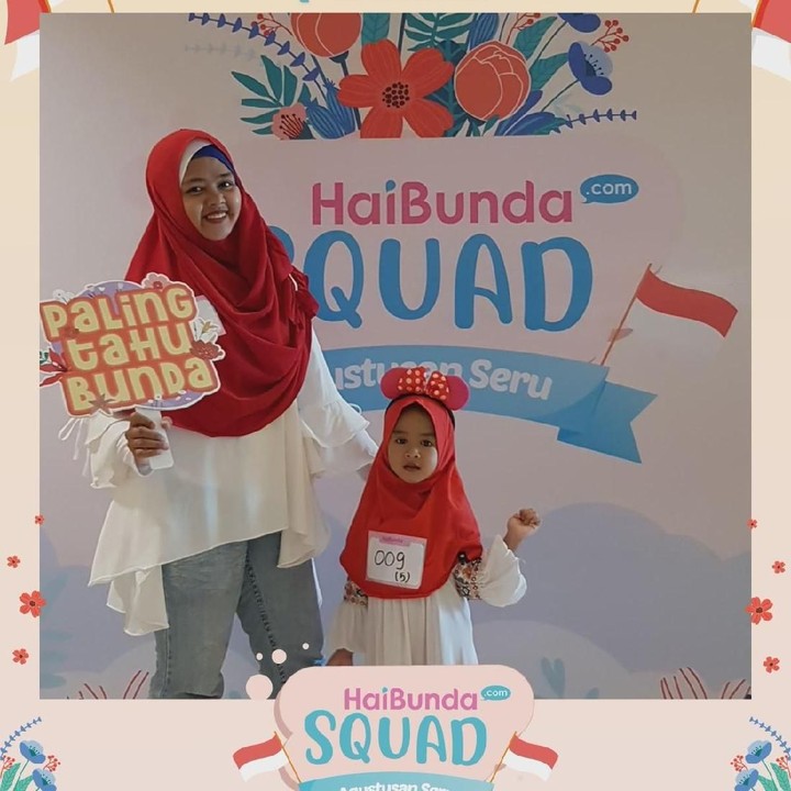 <p>Wah, happy banget nih! Terima kasih Bunda dan buah hati sudah ikutan Agustusan Seru HaiBundaSquad.</p>