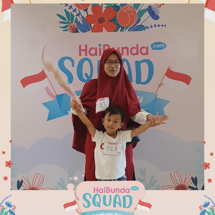 <p>Wah, happy banget nih! Terima kasih Bunda dan buah hati sudah ikutan Agustusan Seru HaiBundaSquad.</p>