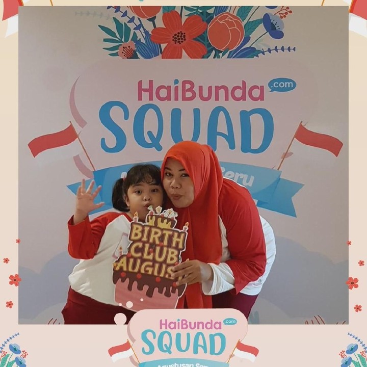 <p>Wah, happy banget nih! Terima kasih Bunda dan buah hati sudah ikutan Agustusan Seru HaiBundaSquad.</p>