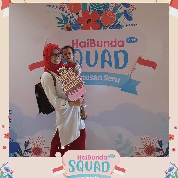 <p>Wah, happy banget nih! Terima kasih Bunda dan buah hati sudah ikutan Agustusan Seru HaiBundaSquad.</p>
